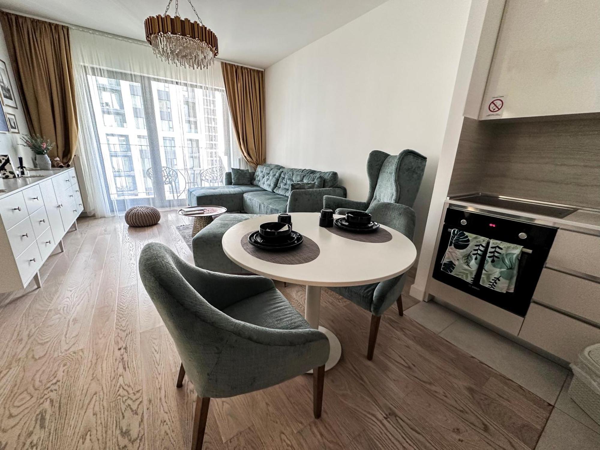 Beldorado Apartments - Belgrade Waterfront Luxury Emerald Apartment 60M2 Bagian luar foto